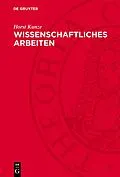 E-Book (pdf) Wissenschaftliches Arbeiten von Horst Kunze