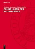 E-Book (pdf) Grundlagen der Kalorimetrie von Wolfgang Hemminger, Günther Höhne