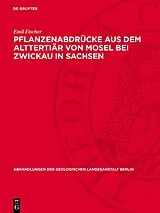 E-Book (pdf) Pflanzenabdrücke aus dem Alttertiär von Mosel bei Zwickau in Sachsen von Emil Fischer