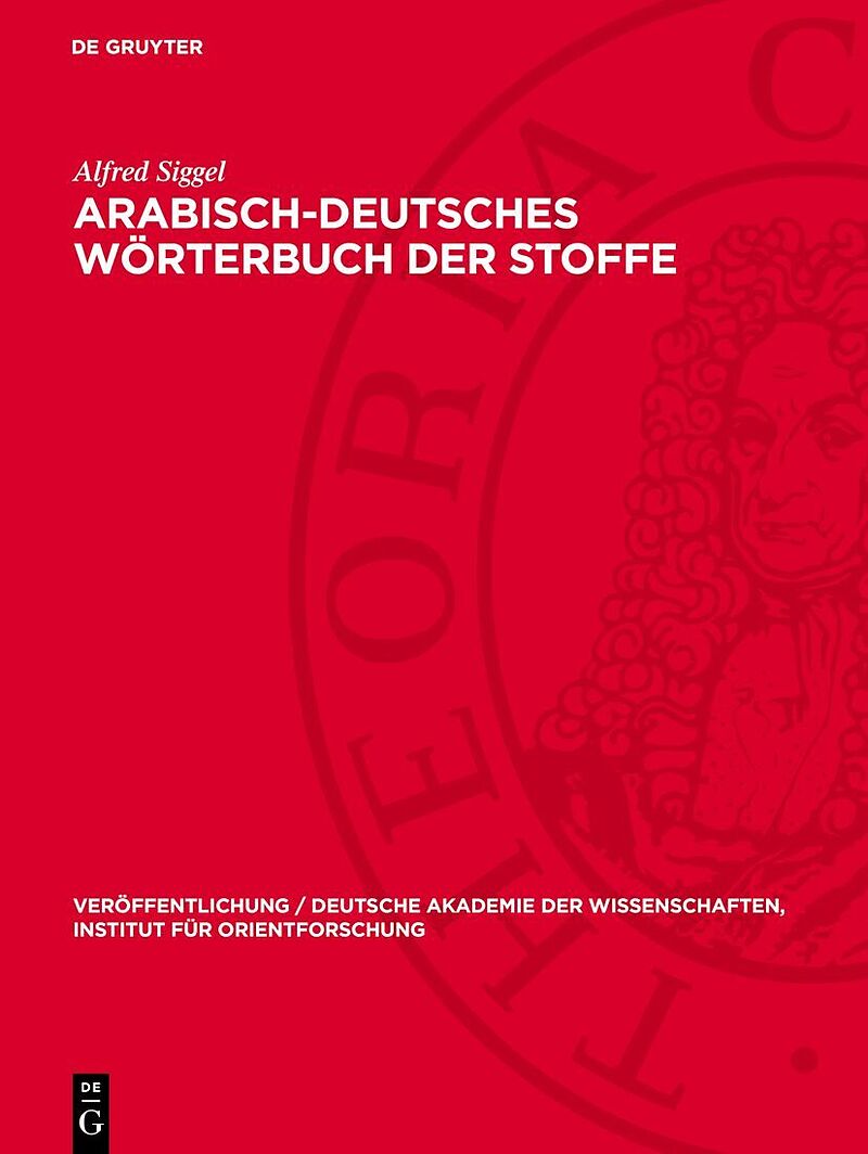 Arabisch-deutsches Wörterbuch der Stoffe