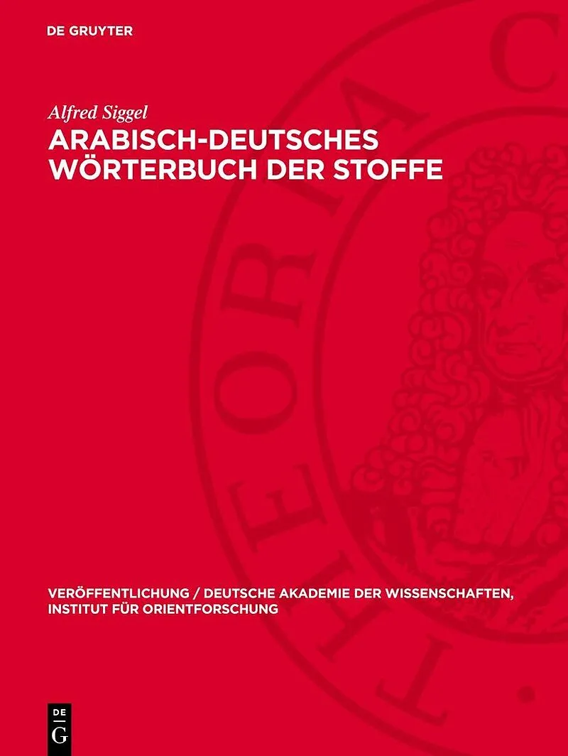 Arabisch-deutsches Wörterbuch der Stoffe