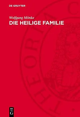 PDF Die heilige Familie von Wolfgang Mönke