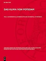 E-Book (pdf) Schneedecke, Schneedichte und Schneefall in Potsdam von 