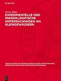 E-Book (pdf) Experimentelle und mikroklimatische Untersuchungen an Kleingewässern von Werner Höhne