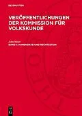 E-Book (pdf) Ahnengrab und Rechtsstein von John Meier