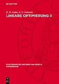 E-Book (pdf) Lineare Optimierung II von D. B. Judin, E. G. Golstein