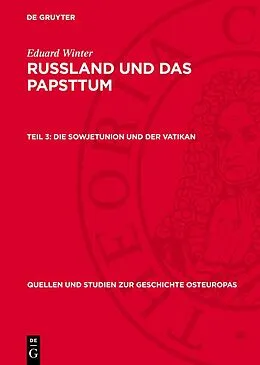 E-Book (pdf) Die Sowjetunion und der Vatikan von Eduard Winter