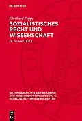 E-Book (pdf) Sozialistisches Recht und Wissenschaft von Eberhard Poppe