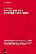 E-Book (pdf) Probleme der Krisenforschung von Fred Oelssner