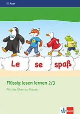 Kartonierter Einband (Kt) Flüssig lesen lernen 2/3. Für das Üben zu Hause von Gero Tacke