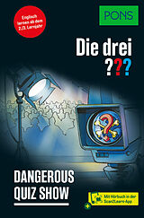 Kartonierter Einband PONS Die Drei ??? Dangerous Quiz Show von 