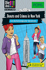 Kartonierter Einband PONS Die Drei !!! - Donuts and Crimes in New York von Jule Ambach
