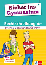 E-Book (pdf) Klett Sicher ins Gymnasium Rechtschreibung 4. Klasse von 