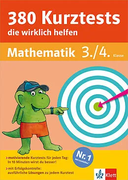 E-Book (pdf) Klett 380 Kurztests, die wirklich helfen Mathematik 3./4. Klasse von Kristin Allen, Hans Bergmann, Holger Geßner