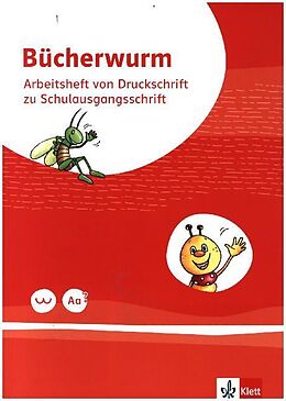 Kartonierter Einband Bücherwurm Fibel. Ausgabe für Berlin, Brandenburg, Mecklenburg-Vorpommern, Sachsen, Sachsen-Anhalt, Thüringen von 