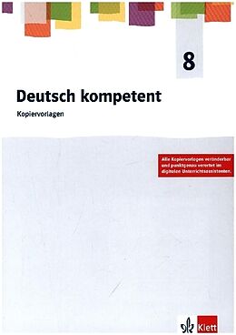 Kartonierter Einband Deutsch kompetent 8. Ausgabe Gymnasium von 