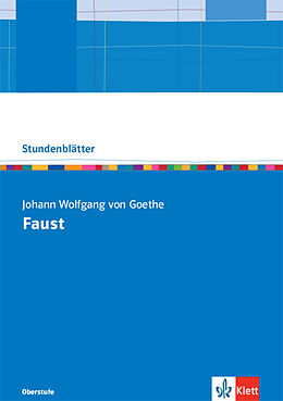 Kartonierter Einband Faust von Johann Wolfgang von Goethe