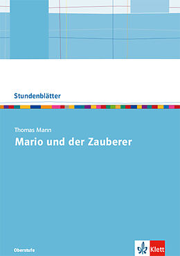 Kartonierter Einband Thomas Mann: Mario und der Zauberer. von 