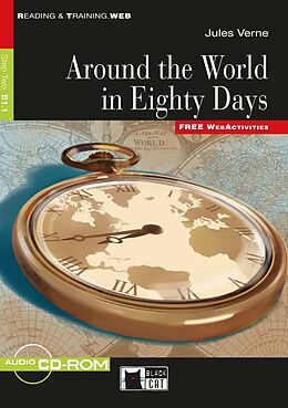 Kartonierter Einband Around the World in Eighty Days von Jules Verne