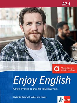 Couverture cartonnée Lets Enjoy English A2.1 de 