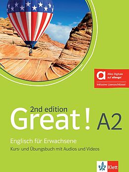 Set mit div. Artikeln (Set) Great! A2, 2nd edition - Hybride Ausgabe allango von Suzanne Cohen, Paulene Grabenkamp-Frayne, Robert u a Kirstein