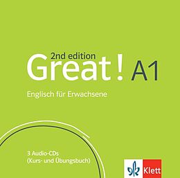 Audio CD (CD/SACD) Great! A1 2nd edition. 3 Audio-CDs von 
