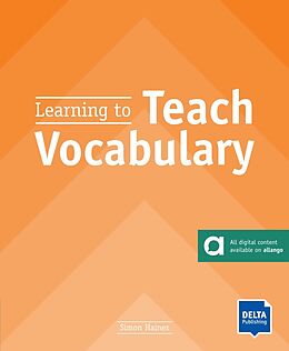 Couverture cartonnée Learning to Teach Vocabulary de Simon Haines