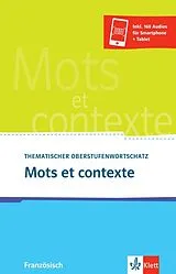Kartonierter Einband Mots et contexte 3. Ausgabe von Wolfgang Fischer, Anne-Marie Le Plouhinec