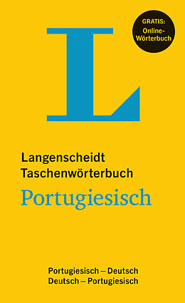 Kartonierter Einband Langenscheidt Taschenwörterbuch Portugiesisch von 