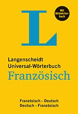 Kartonierter Einband Langenscheidt Universal-Wörterbuch Französisch - mit Bildwörterbuch von 