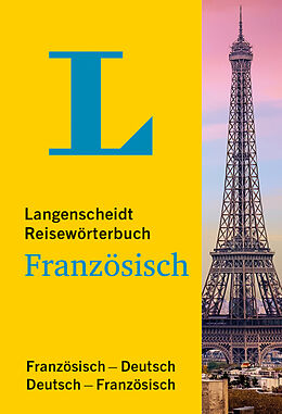 Couverture cartonnée Langenscheidt Reisewörterbuch Französisch de 