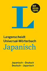 Kartonierter Einband Langenscheidt Universal-Wörterbuch Japanisch von 