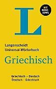 Fester Einband Langenscheidt Universal-Wörterbuch Griechisch von 