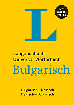 Fester Einband Langenscheidt Universal-Wörterbuch Bulgarisch von 