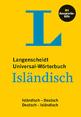 Fester Einband Langenscheidt Universal-Wörterbuch Isländisch von 