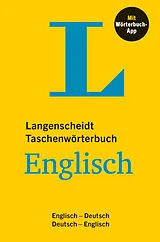 Fester Einband Langenscheidt Taschenwörterbuch Englisch von 