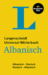 Fester Einband Langenscheidt Universal-Wörterbuch Albanisch von 