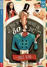 Kartonierter Einband Le tour du monde en 80 jours von Jules Verne