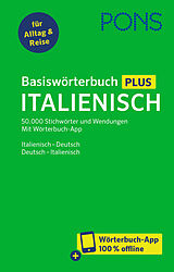 Kartonierter Einband PONS Basiswörterbuch Plus Italienisch von 