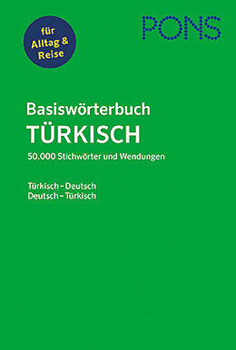 Kartonierter Einband PONS Basiswörterbuch Türkisch von 