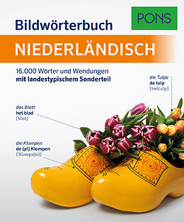 Kartonierter Einband PONS Bildwörterbuch Niederländisch von 