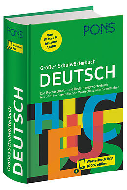 Set mit div. Artikeln (Set) PONS Großes Schulwörterbuch Deutsch von 
