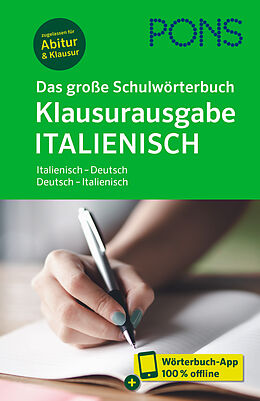 Set mit div. Artikeln (Set) PONS Das große Schulwörterbuch Klausurausgabe Italienisch von 