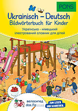 Kartonierter Einband PONS Bildwörterbuch Ukrainisch - Deutsch für Kinder von 