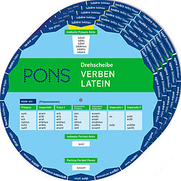 Kartonierter Einband PONS Drehscheibe Verben Latein von 