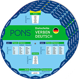 Kartonierter Einband PONS Drehscheibe Verben Deutsch von 