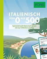 Kartonierter Einband PONS Italienisch von 0 auf 500 von 