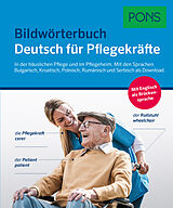 Kartonierter Einband PONS Bildwörterbuch Deutsch für Pflegekräfte von 