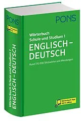 Set mit div. Artikeln (Set) PONS Wörterbuch Schule und Studium Englisch - Deutsch, Band 1 von 