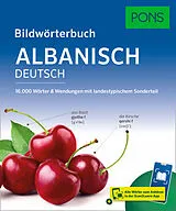 Kartonierter Einband PONS Bildwörterbuch Albanisch von 